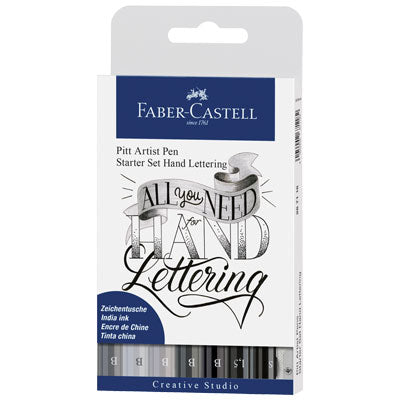 Artist Pen Hand Lettering Starter Set
