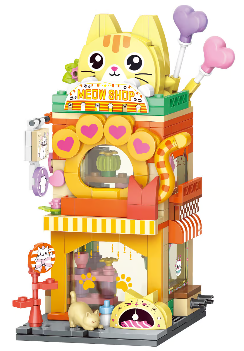 Keeppley City Corner (NOVITA') - Negozio per gatti 