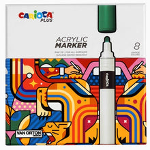 Carioca Plus - Acrylic Marker - conf. 8