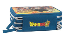 Astuccio 3 Zip Dragon Ball Blu