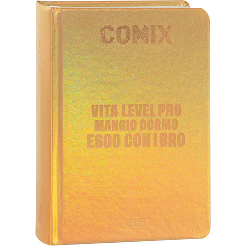 Diario 16 Mesi 2025/26 - COMIX - Giornaliero Mini Oro
