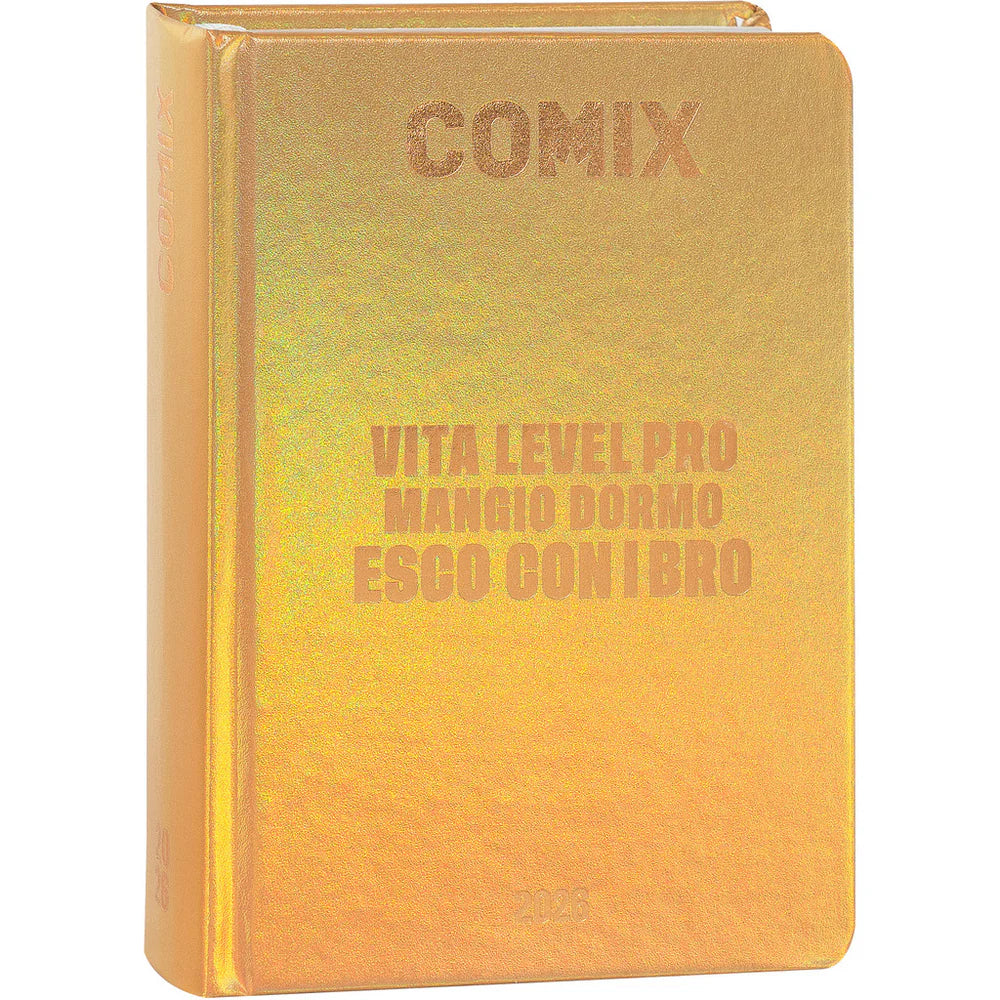 Diario 16 Mesi 2025/26 - COMIX - Giornaliero Mini Oro