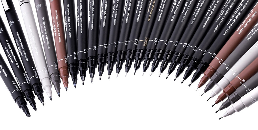 Uni Pin - Fineliner per disegno tecnico e artistico