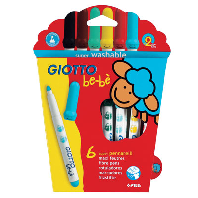 Pennarello Giotto Be-be' da 6