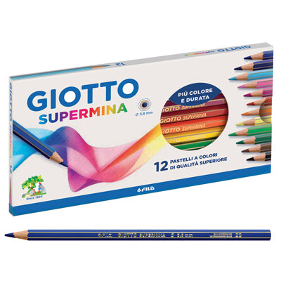 Matite colorate Giotto Supermina - conf. 12