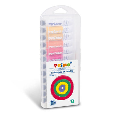 Colori a tempera CMP - confezione 12 pezzi da 12 ml