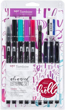 Tombow advance lettering set