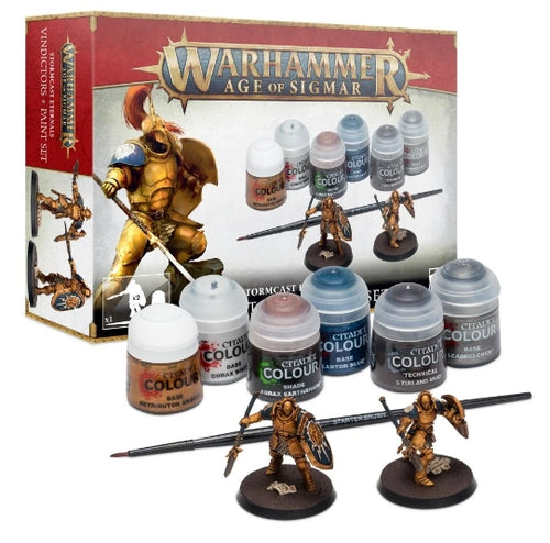 Age of Sigmar: Figli Eterni della Tempesta: Vindictor + Set di Pittura